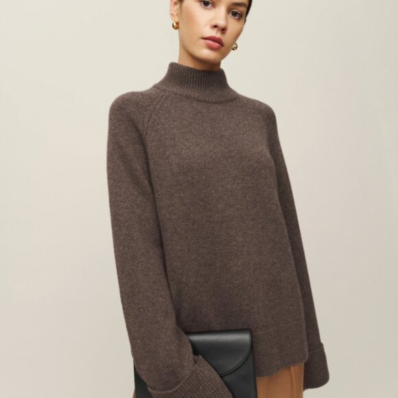 Reformation Garret oversized Cashmere Sweater - Picture 1 of 3